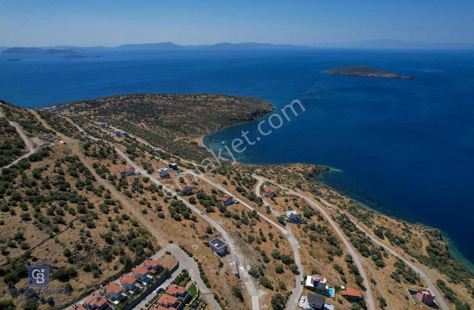 Dikili Çandarlı Satılık Villa İmarlı Çandarlı Eyko Ada Manzaralı Villa İmarlı Satılık Arsa