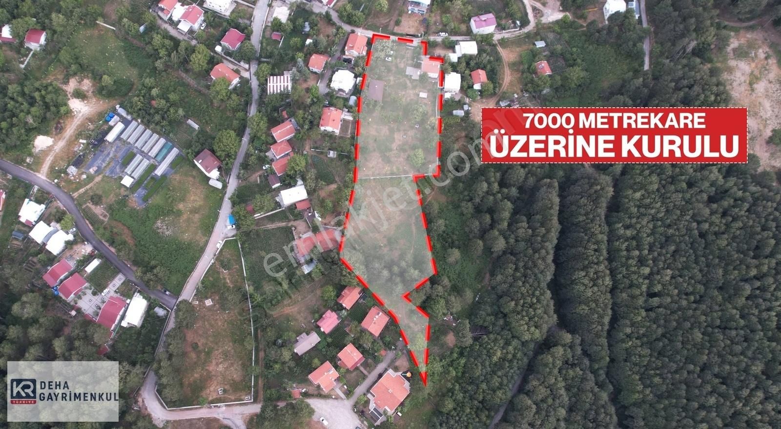 Osmangazi Süleymaniye Satılık Villa ULUDAĞ ETEKLERİNDE DOĞA HARİKASI 7.000 M2 İÇİNDE SATILIK VİLLA