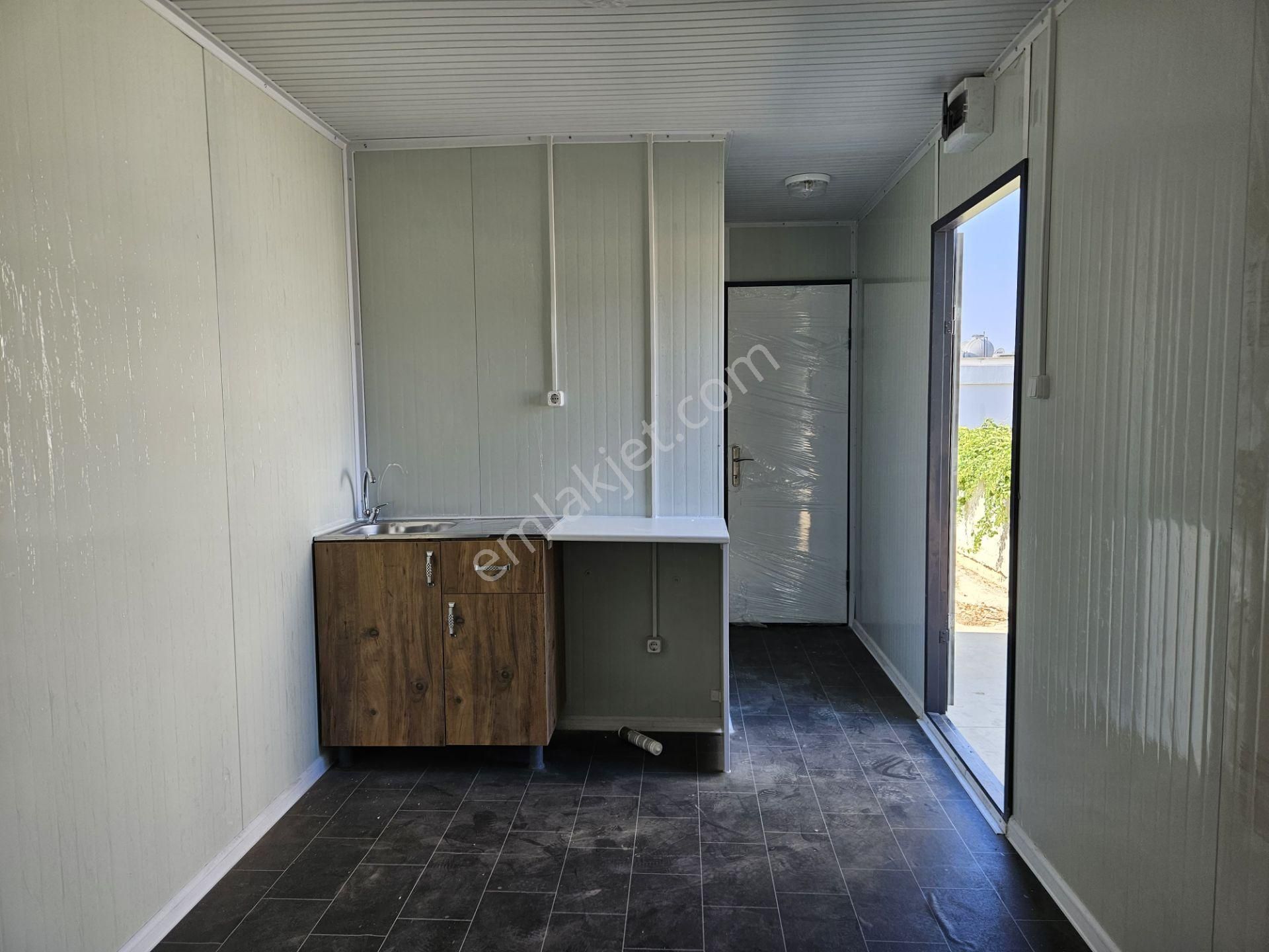 Bodrum Konacık Satılık Prefabrik 1+1 Loft Katlı 9m Balkonlu Tiny House, Bodrum'da Hemen Teslim