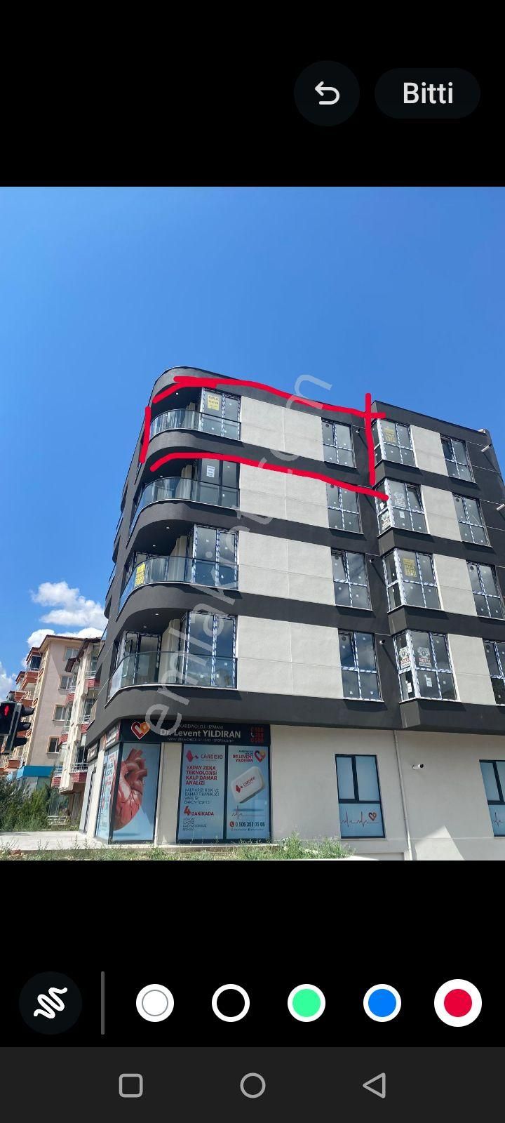 Amasya Merkez Ellibeşevler Kiralık Daire AMASYA MERKEZ'DE SIFIR KİRALIK 2+0 OFİS 