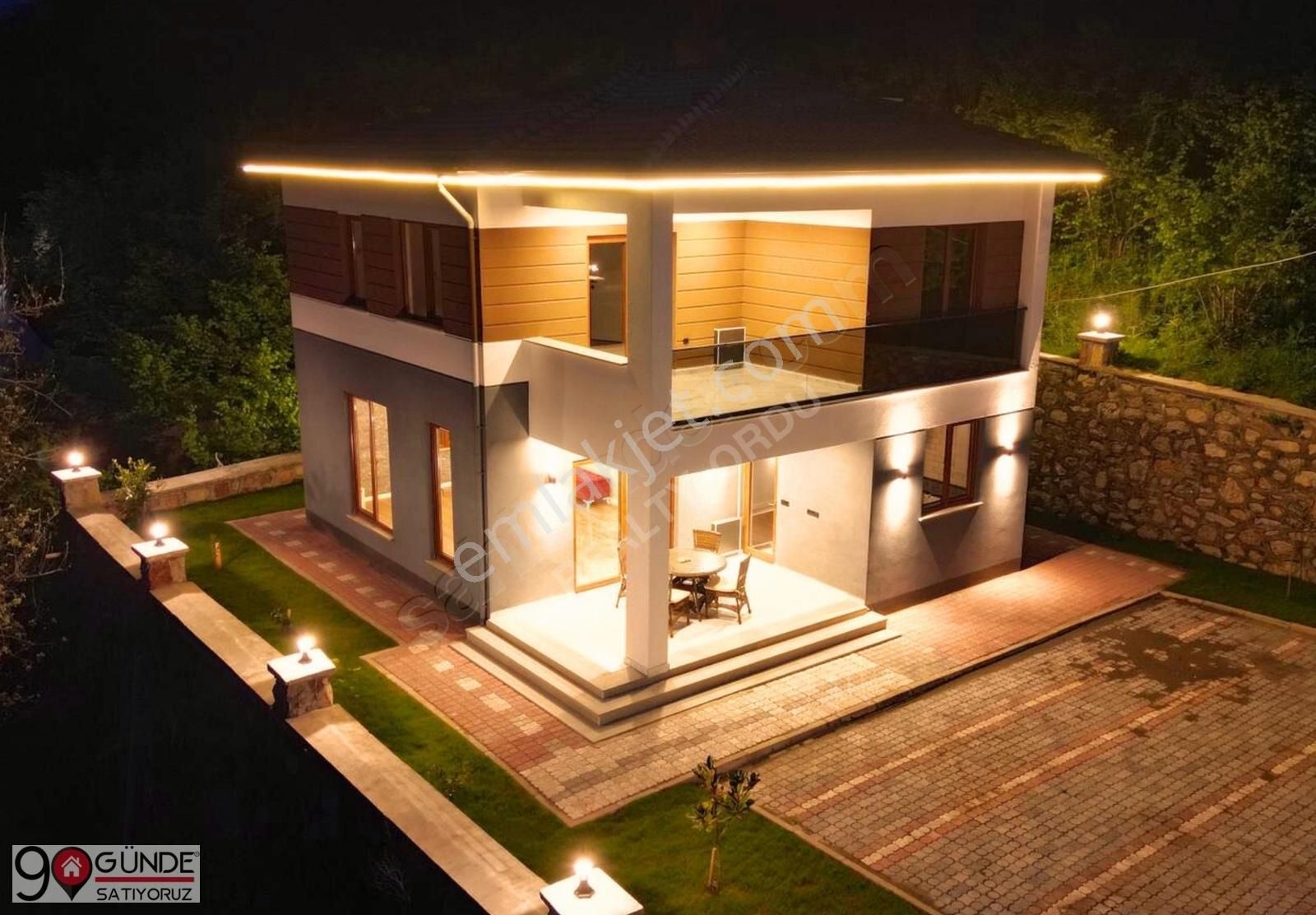 Fatsa Bolaman Satılık Villa ( Saklı Cennet ) 10.946m² Bahçeli A-plus Satılık Dublex Villa