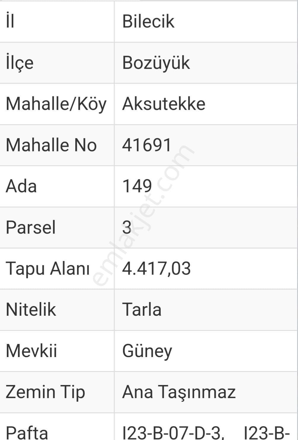 Bilecik Bozüyük Aksu Tekke Köyü Satılık Tesis Alanı - Görsel 9