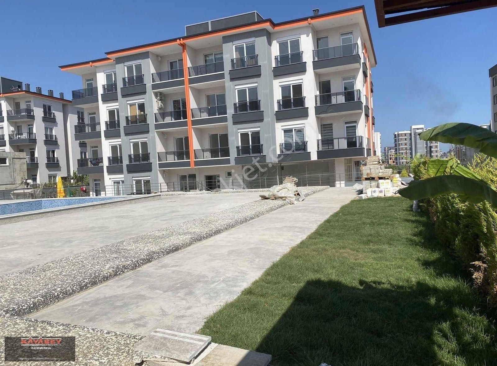 Aksu Altıntaş Satılık Daire LARA ALTINTAŞTA 1+1 NET 42m2 K.OTOPARK HAVUZ ARAÇ TAKASLI