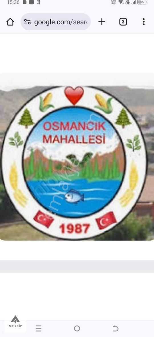 Kadınhanı Osmancık Satılık Tarla my EKİPden KONYA KADINHANI OSMANCIKda DÜZ ARAZİ VERİMLİ TOPRAK