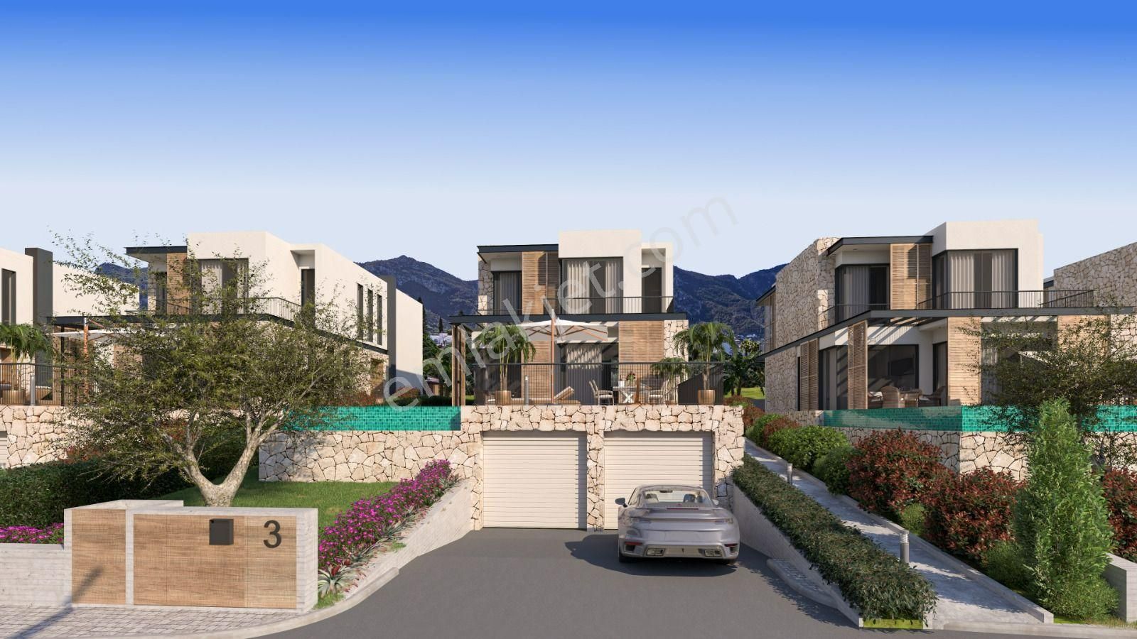 Girne Ozanköy’de Dağ Ve Deniz Manzaralı 6+1 Ve 4+1 Ödeme Planlı Projeden Satılık Villalar !!! - Görsel 10