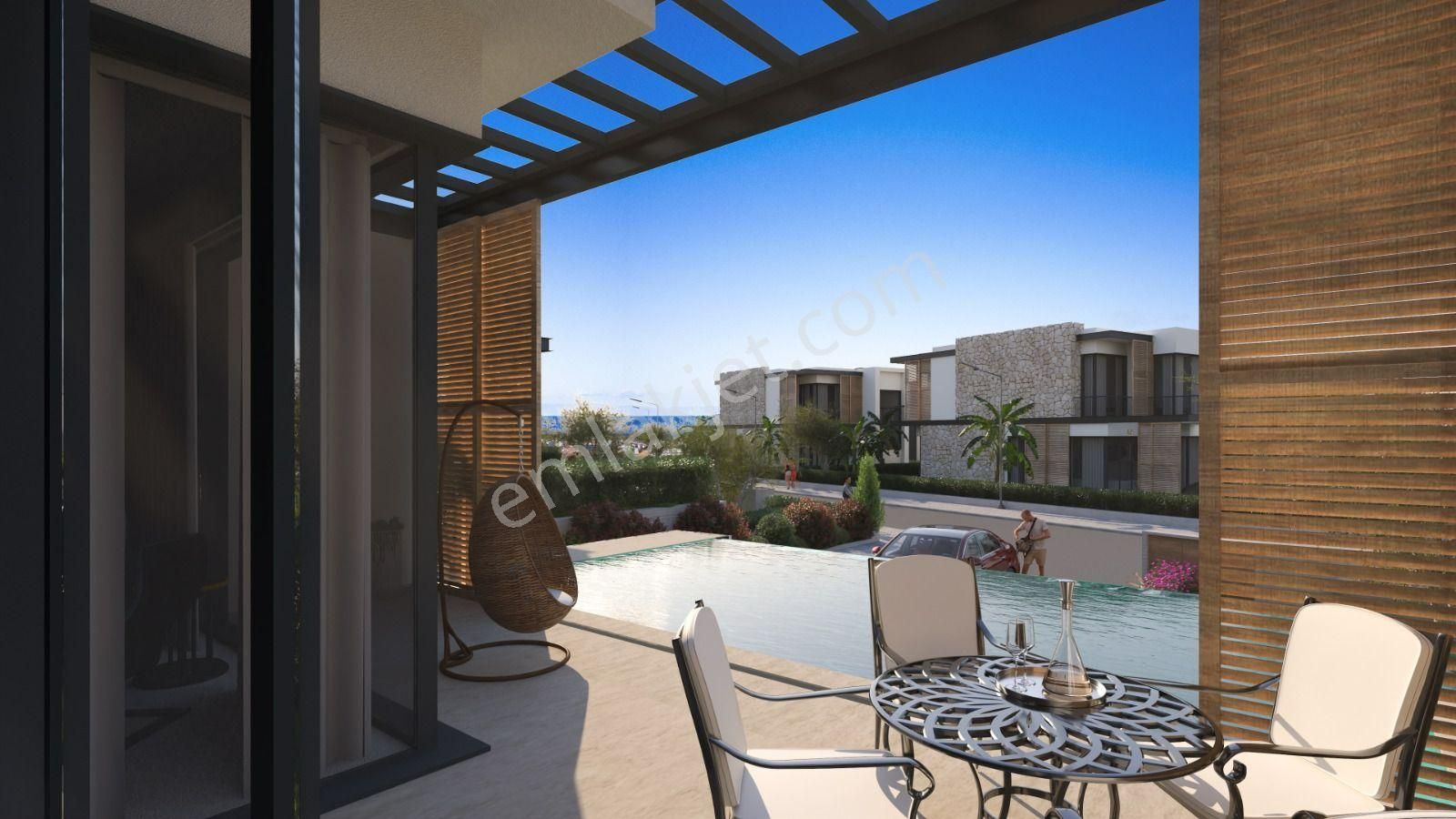 Girne Ozanköy’de Dağ Ve Deniz Manzaralı 6+1 Ve 4+1 Ödeme Planlı Projeden Satılık Villalar !!! - Görsel 6