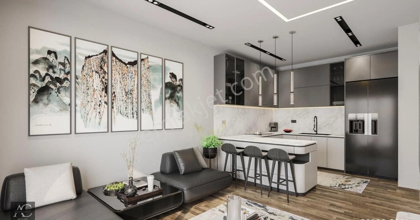 7/24 Güvenlık-havuz-peyzaj-otopark-yerden Isıtma-sosyal Alan-ultra Lüx-akıllı Ev - Görsel 13