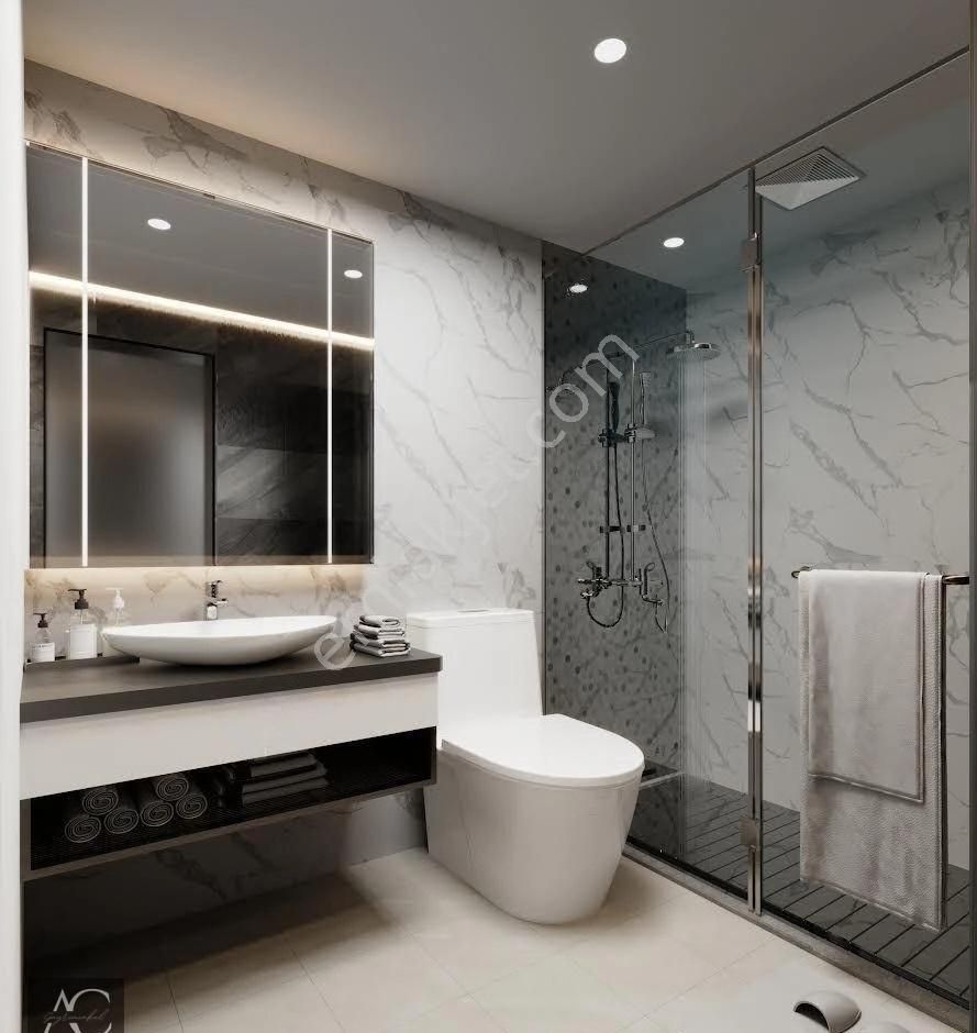 Kusadasında Satılık Güvenlık-havuz-bahçe-kapalı Otopark-doğalgazlı-akıllı Ev Sıstemı-ultra Lüx 1+1 - Görsel 9