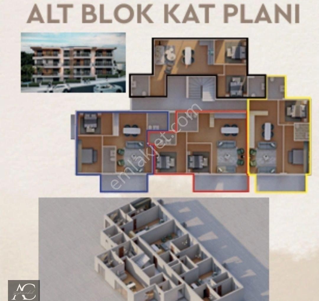 Kusadasında Satılık Güvenlık-havuz-bahçe-kapalı Otopark-doğalgazlı-akıllı Ev Sıstemı-ultra Lüx 1+1 - Görsel 13