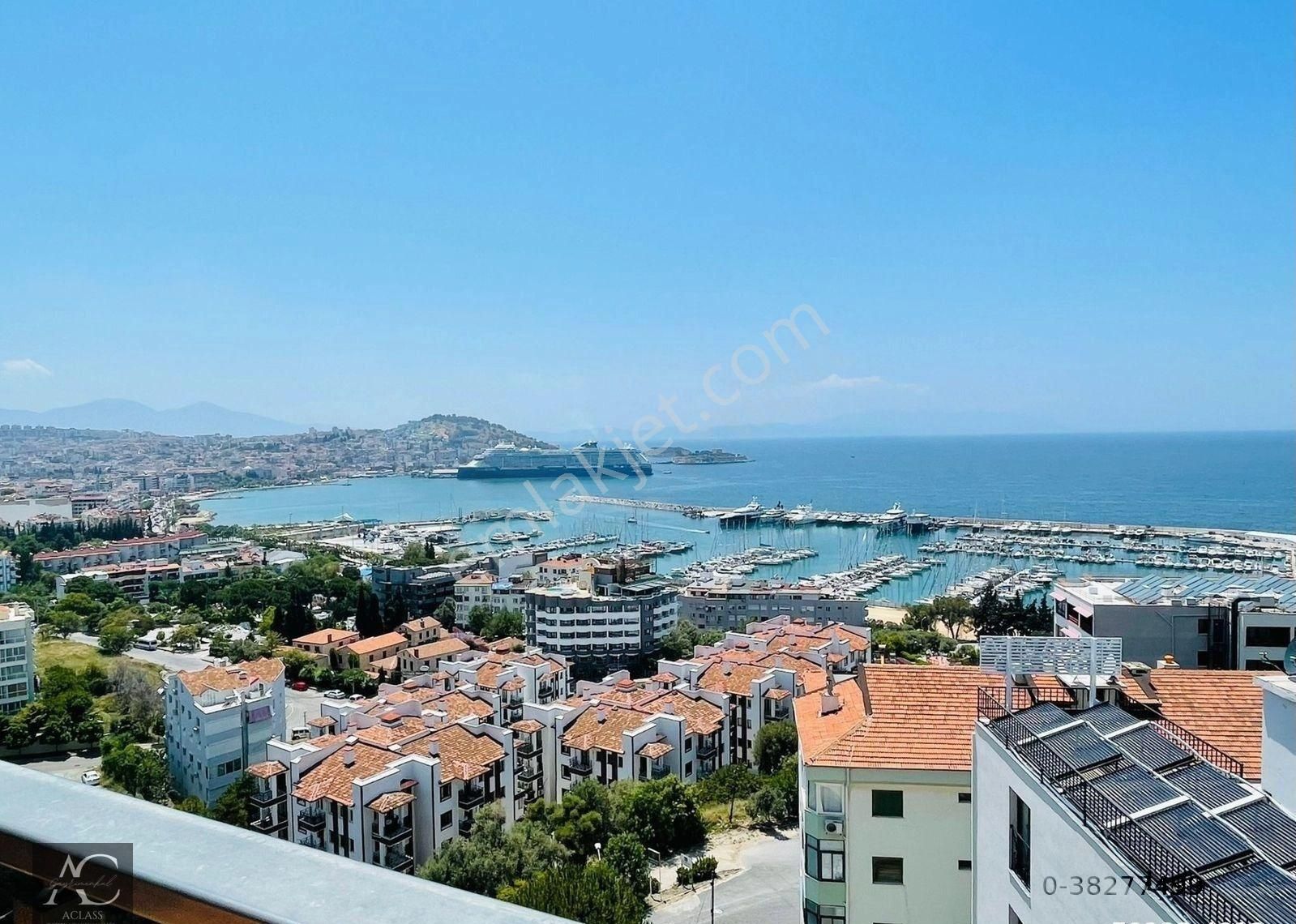 Kuşadası Türkmen Satılık Residence MARINA!DA SAHILE YAKIN -FULL MANZARA-OTOPARK-ULTRA LÜX-3+1/120 M2- FIRSAT DAİRE