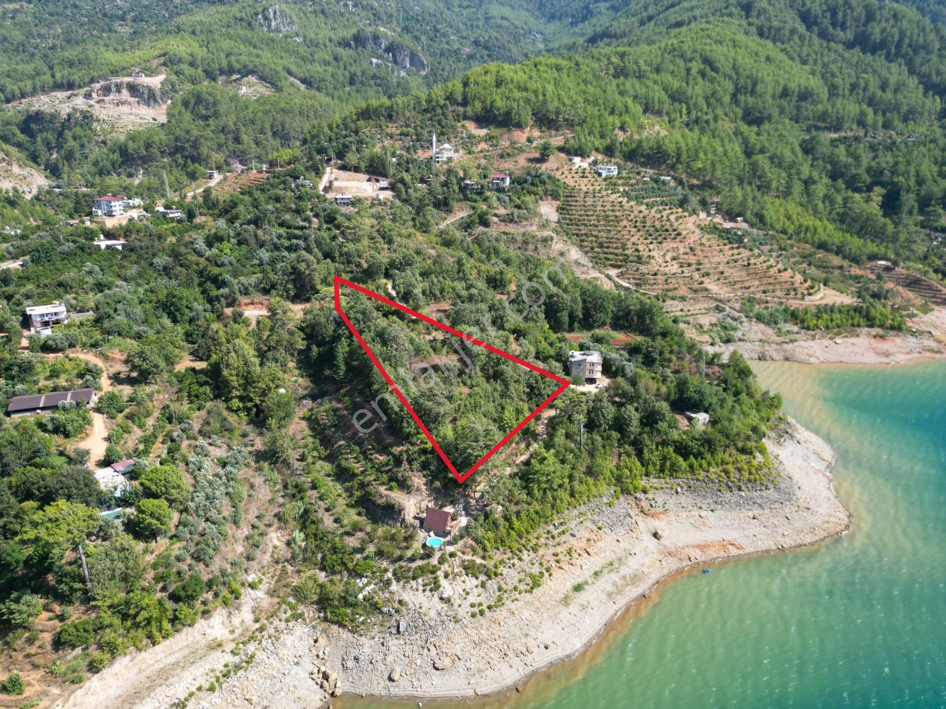 Dim Çayı Barajı'na Sıfır Konumda Satılık 3550 Metrekare Tarla - Görsel 10