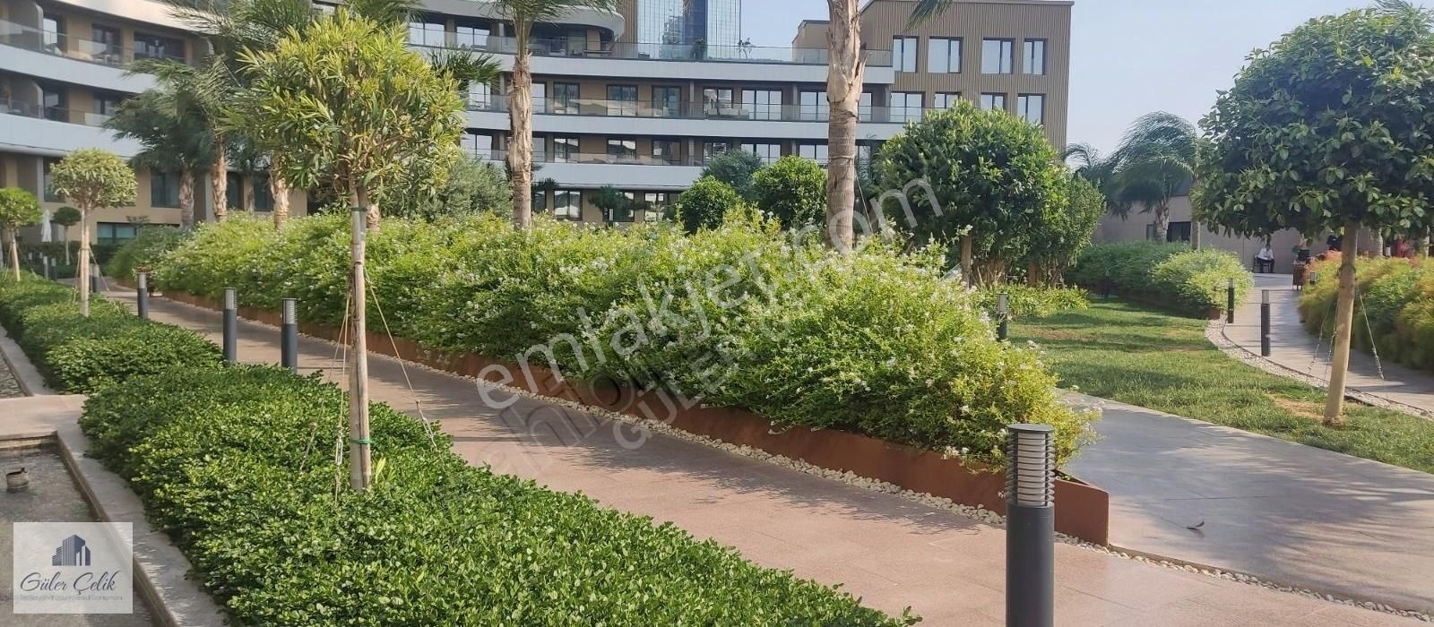 Konak Halkapınar Kiralık Residence Folkart Vega Da 300m2 Özel Bahçeli 4+1 Dubleks Daire