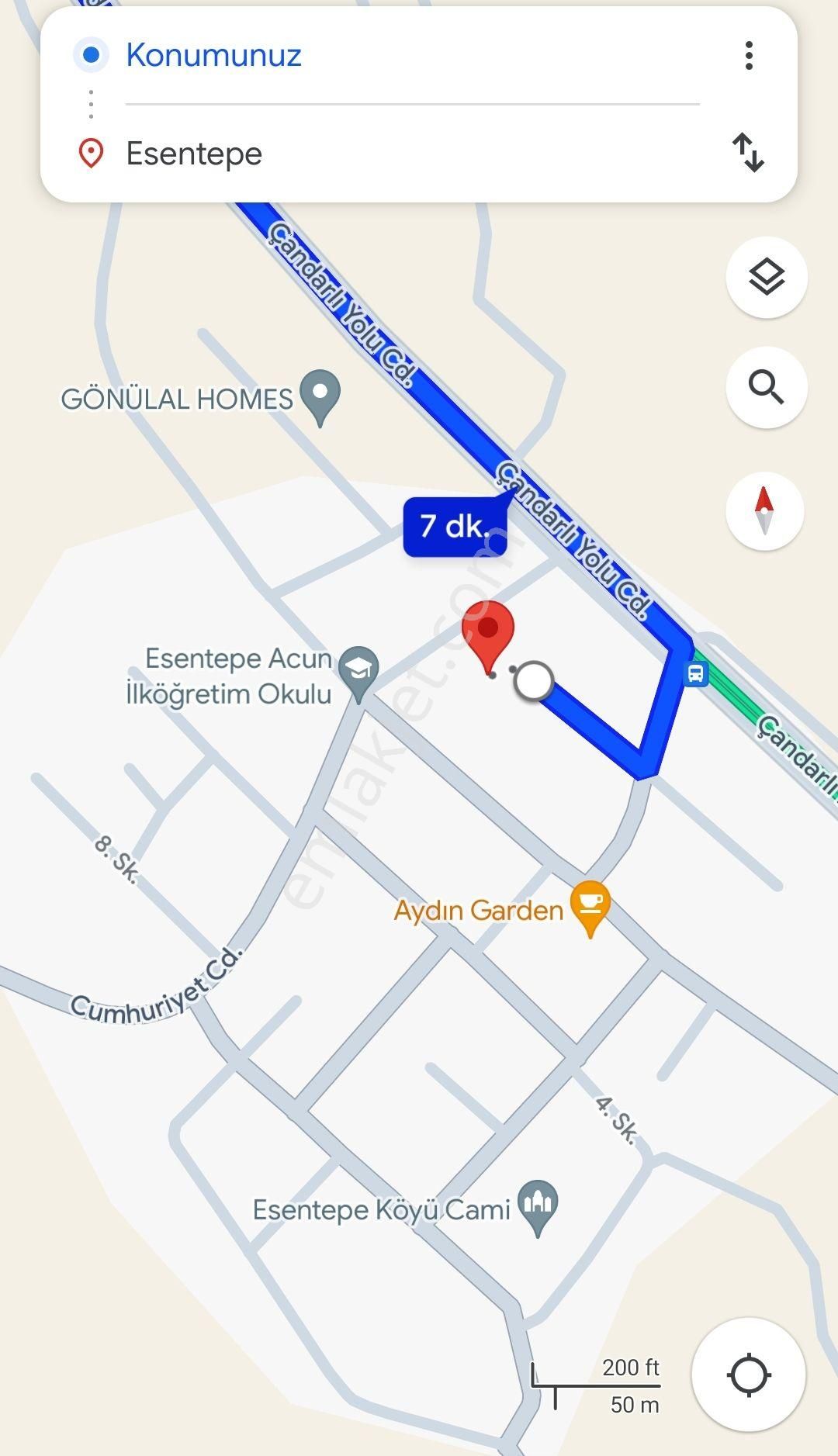 Dikili Ümmetoğlu'ndan (363 M2) Bahçeli Kargir Ev Köy'içinde Yatırımlık - Görsel 6