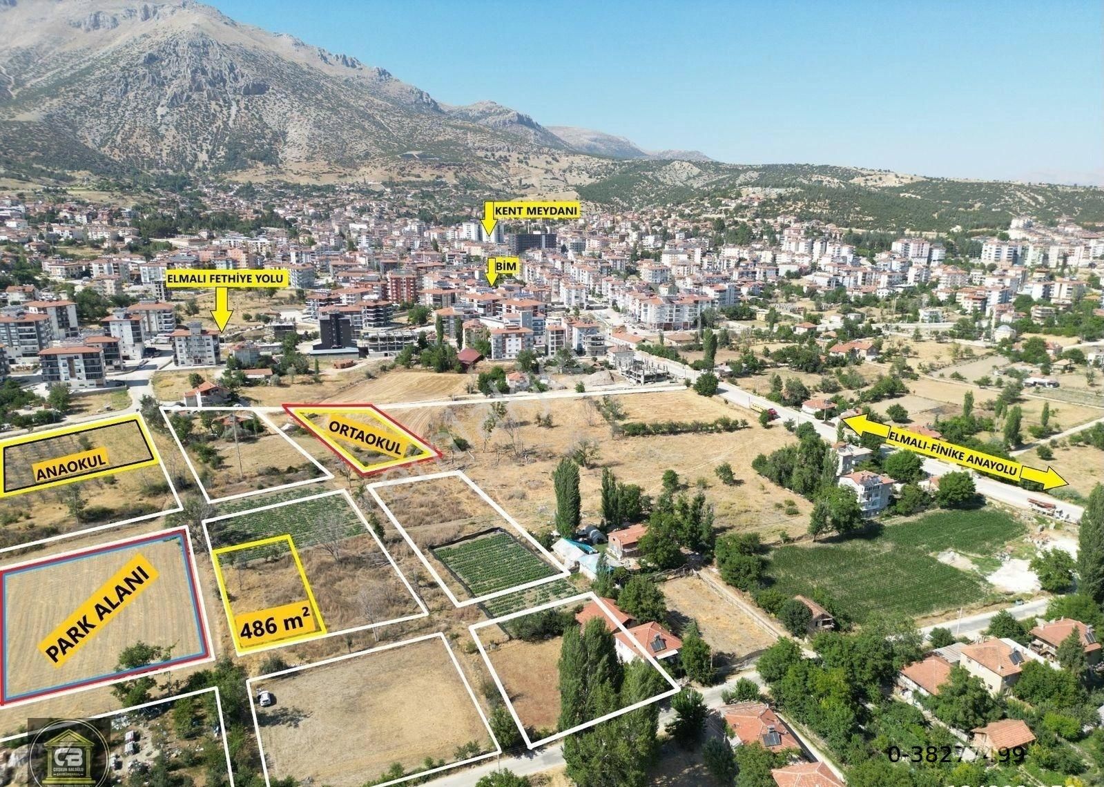 Elmalı Karyağdı Satılık Konut İmarlı Coşkun Baloğlu Gayrimenkul'den Karyağdı Mah 486 M² Kupon Arsa Satılıktır