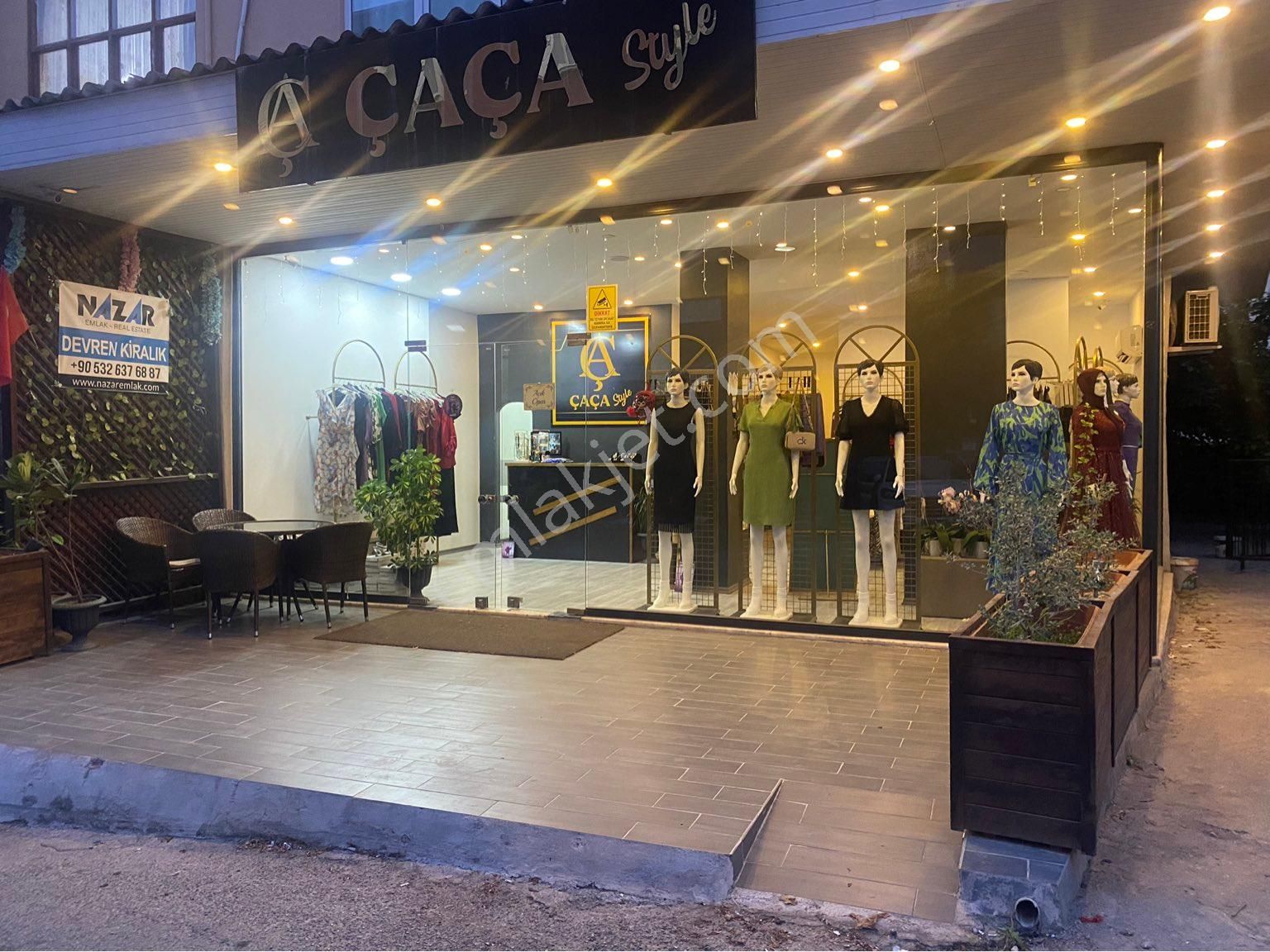 Alanya Şekerhane Kiralık Dükkan & Mağaza Acil 25 metrelik yola cephesi olan 110 metrekare devren kiralık butik