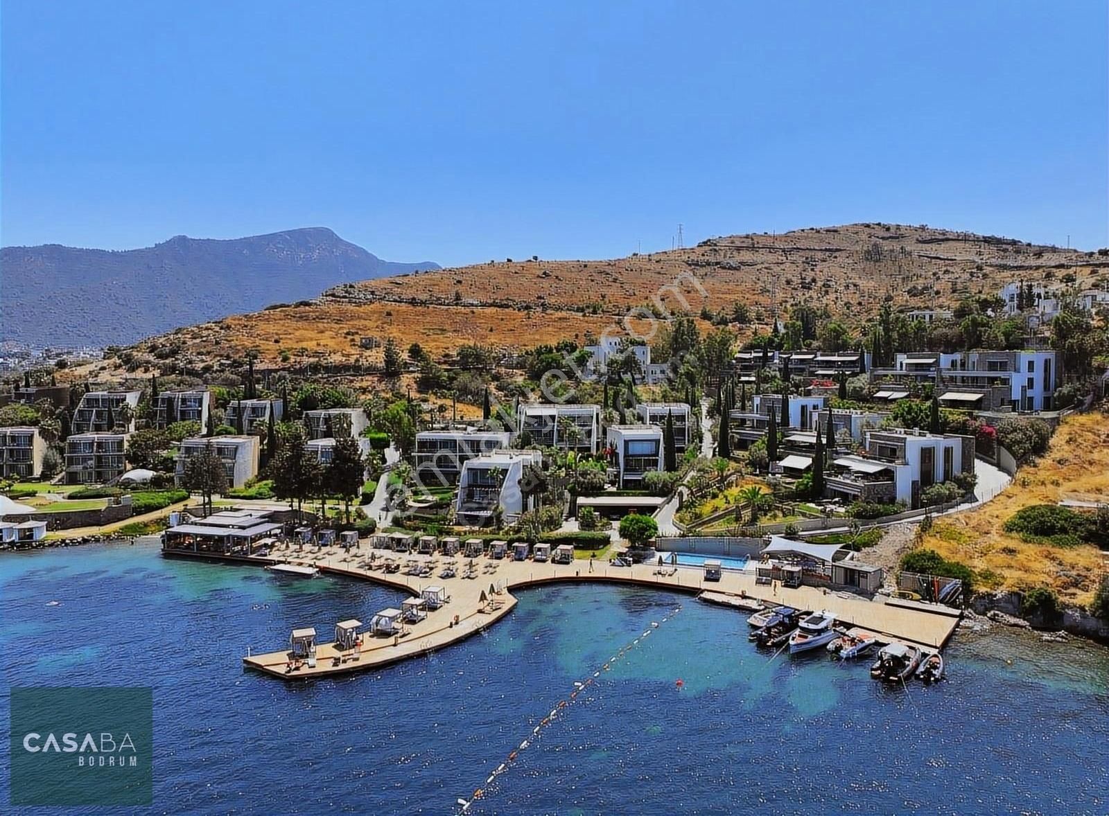 Bodrum Türkbükü Satılık Villa Göltürkbükü Denize Sıfır Full Deniz Manzaralı 4+1 Lüks Dubleks