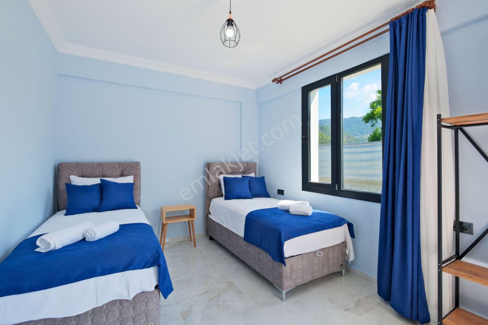 Fethiye İnlice'de Jakuzili Kiralık 2+1 Havuzlu Villa - Görsel 16