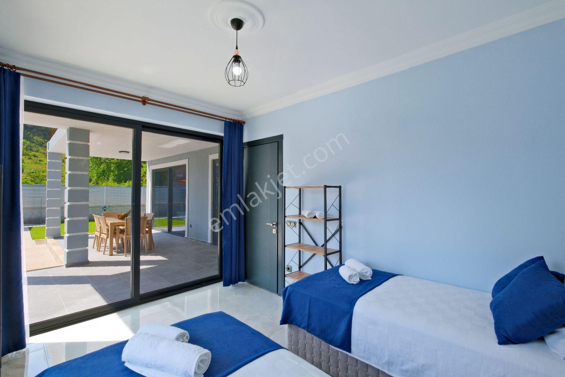 Fethiye İnlice'de Jakuzili Kiralık 2+1 Havuzlu Villa - Görsel 4