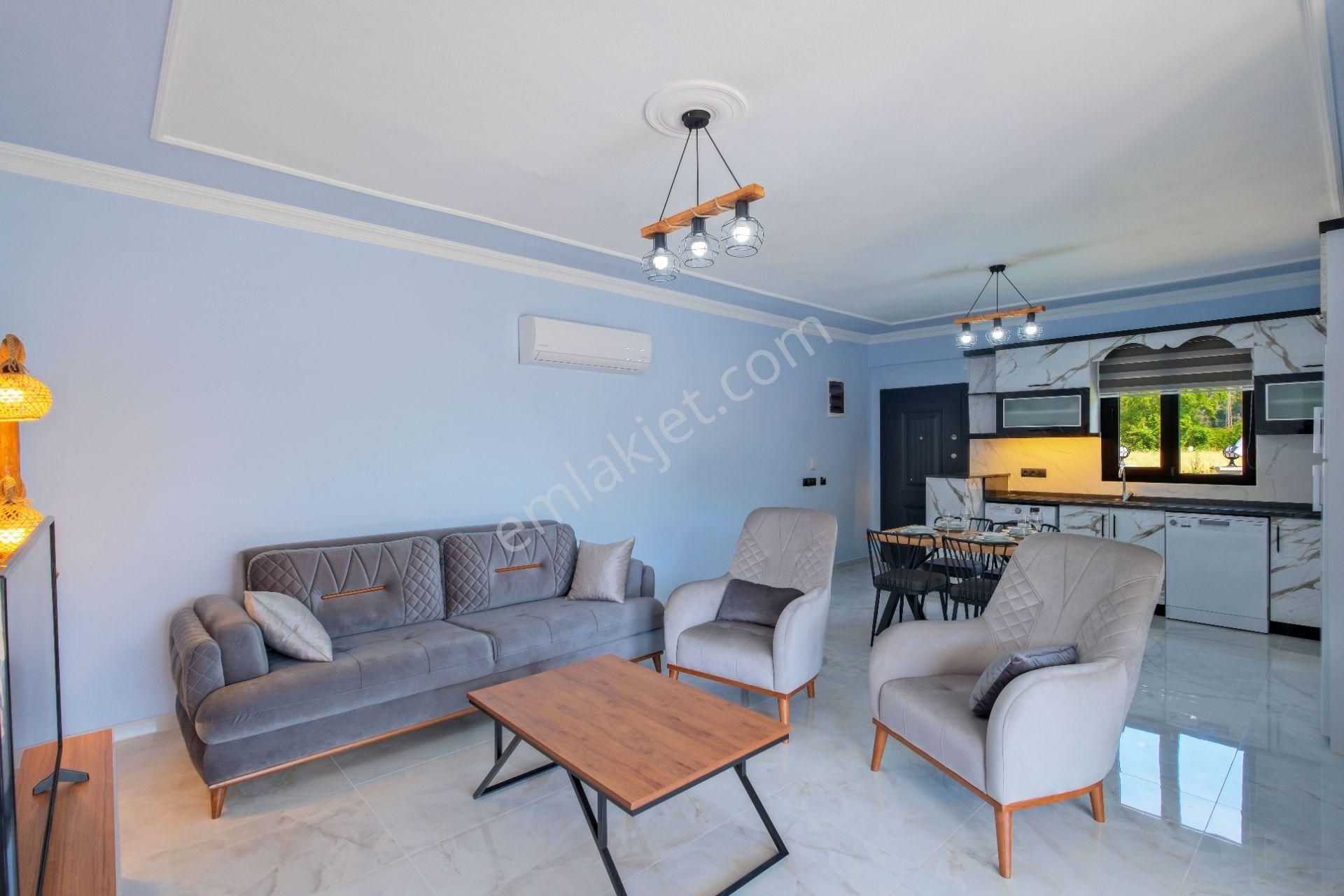 Fethiye İnlice'de Jakuzili Kiralık 2+1 Havuzlu Villa - Görsel 24