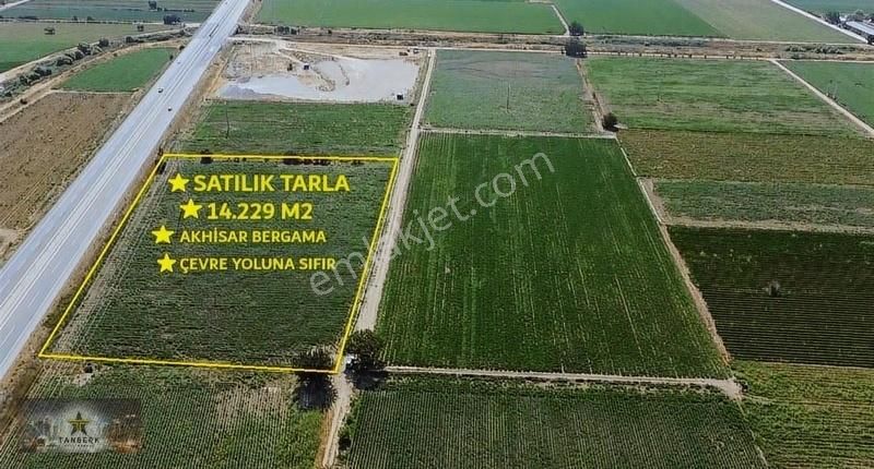 Kınık Fatih Satılık Tarla ^^TANBERK DEN ANA YOLA CEPHELİ 14.299 M2 SATILIK TARLA^^