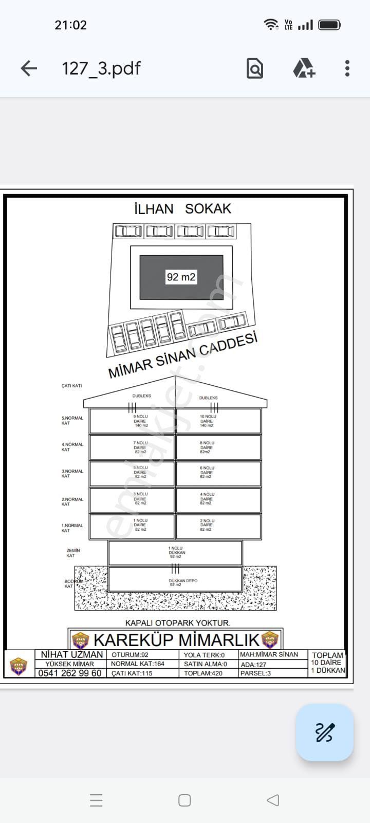 Sultanbeyli Mimar Sinan Satılık Konut+Ticaret Alanı Sultanbeyli Mimarsinan Da Cadde Uzerinde Acil Satilik Arsa