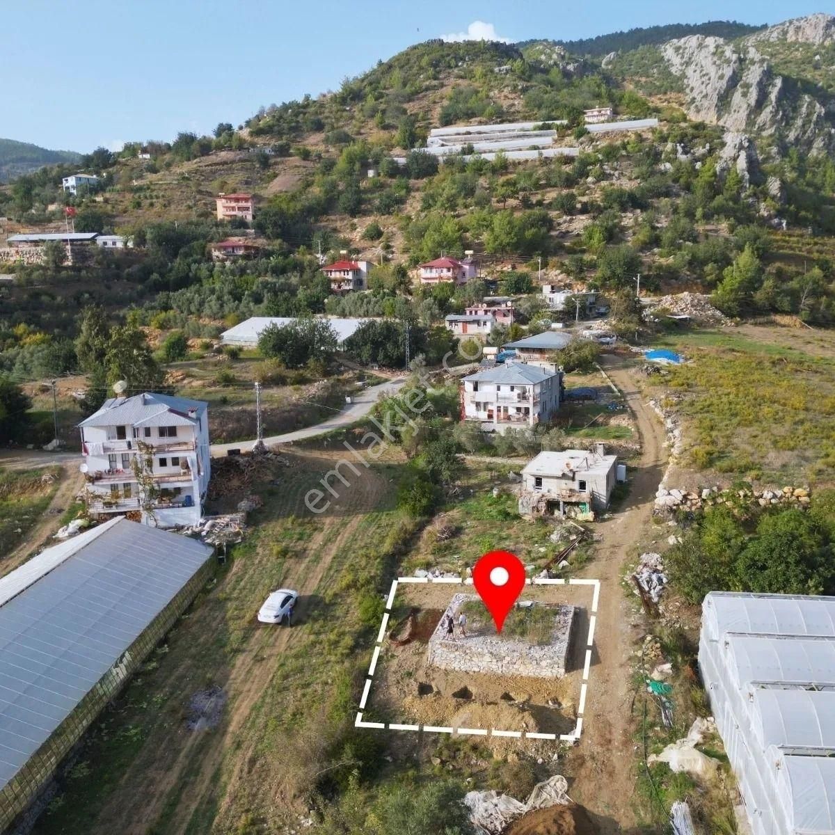 Alanya Kocaoğlanlı Satılık Konut İmarlı  Alanya Kocaoğlanlıda 270 m² Villa Yapılabilir Arsa Satılık Fırsat Kaçmaz!