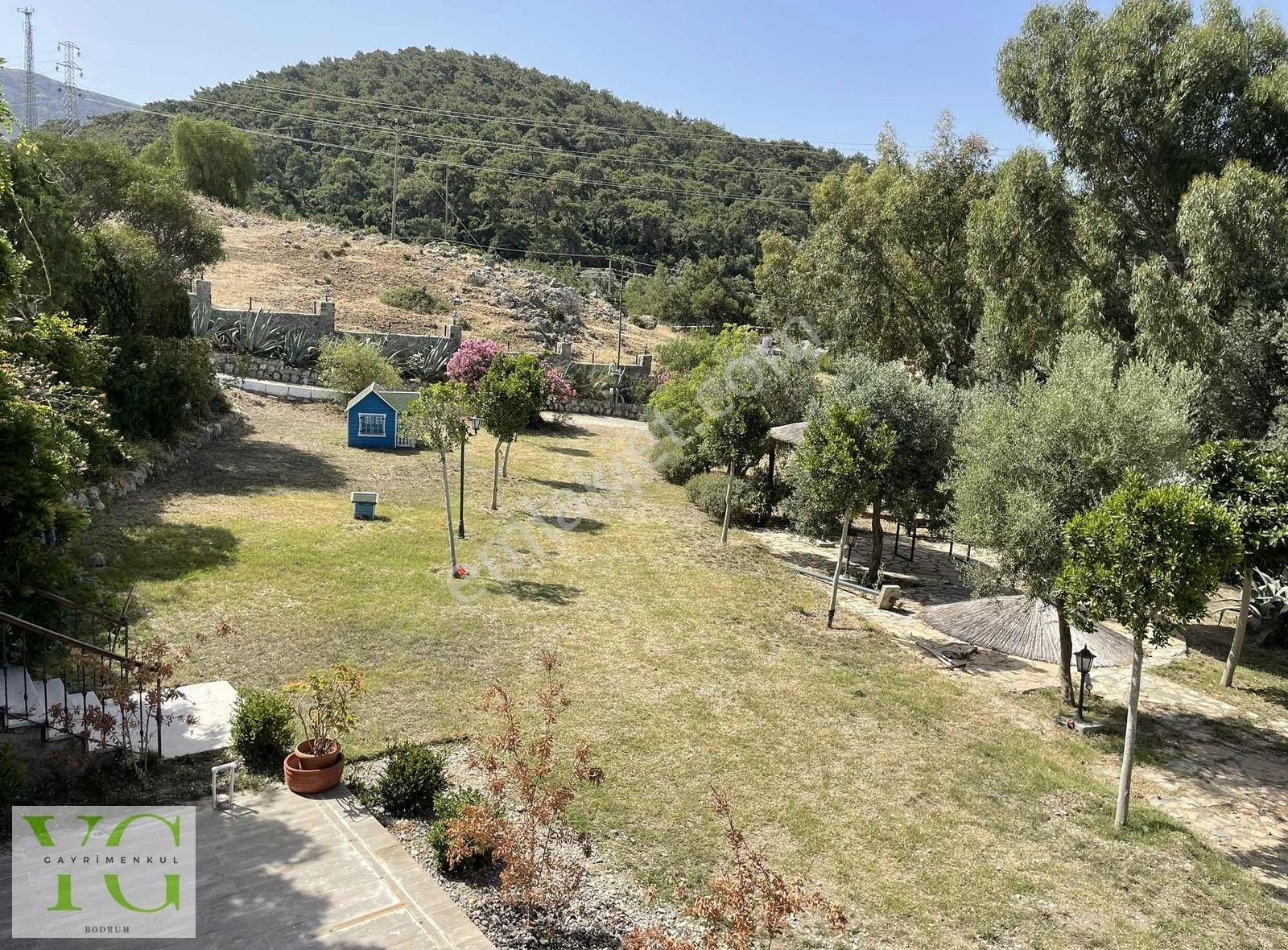 Bodrum Gündoğan Satılık Villa GÜNDOĞAN'DA SATILIK 4.200m2 ARSA İÇERİSİNDE ÇİFTLİK EVİ