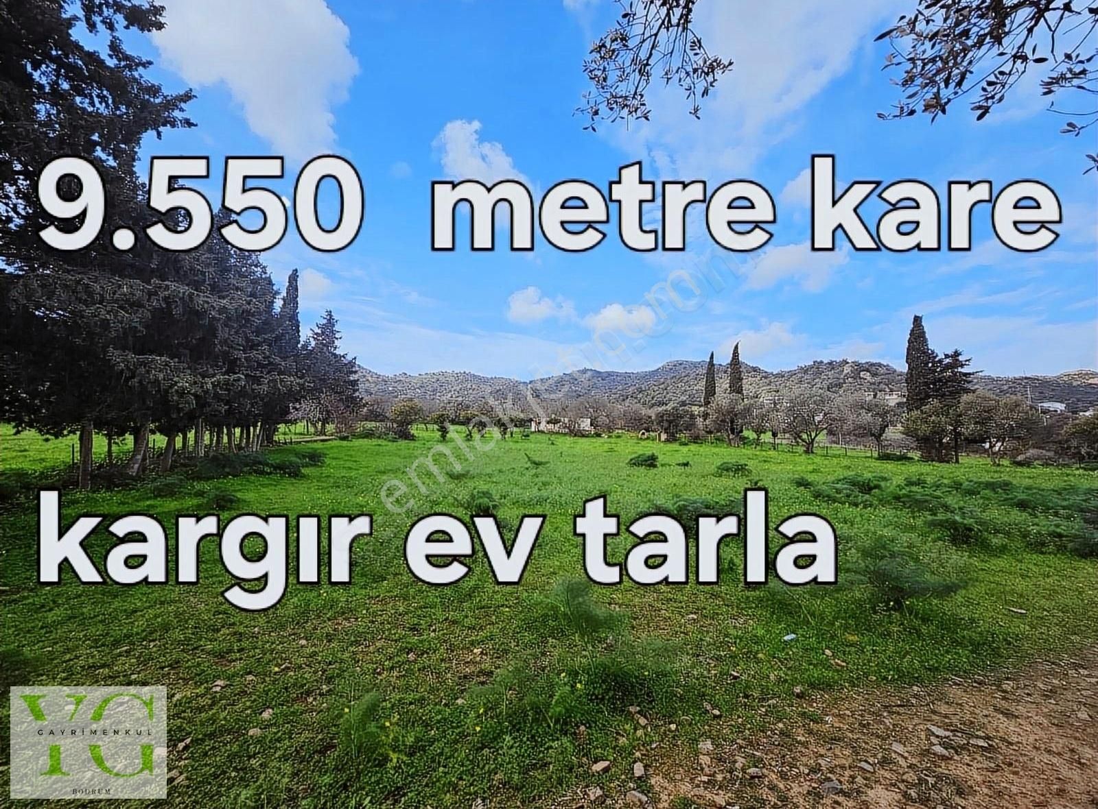 Bodrum Dağbelen Satılık Tarla Bodrum'un Gözdevyerlerinden Olan Yakada 9.550 Metre Kara Satılık