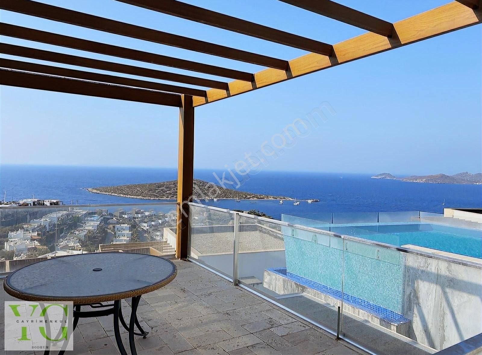 Bodrum Koyunbaba Satılık Residence Eşsiz Deniz Manzaralı 3+1 Dubleks Villa Gümüşlük Koyunbaba da!