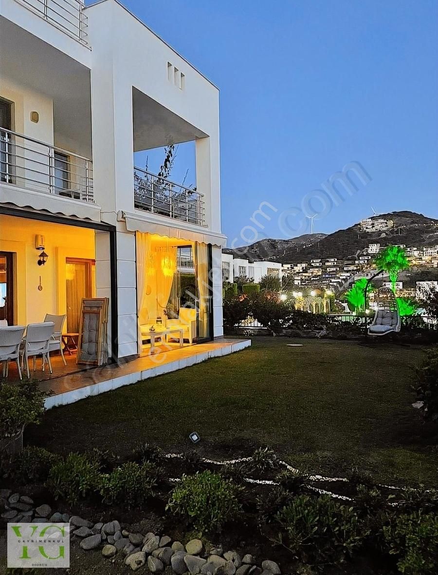 Bodrum Geriş Satılık Daire YALIKAVAKTA SATILIK 2+1 BAHCE KATI SOSYAL TESISLI SITE ICINDE