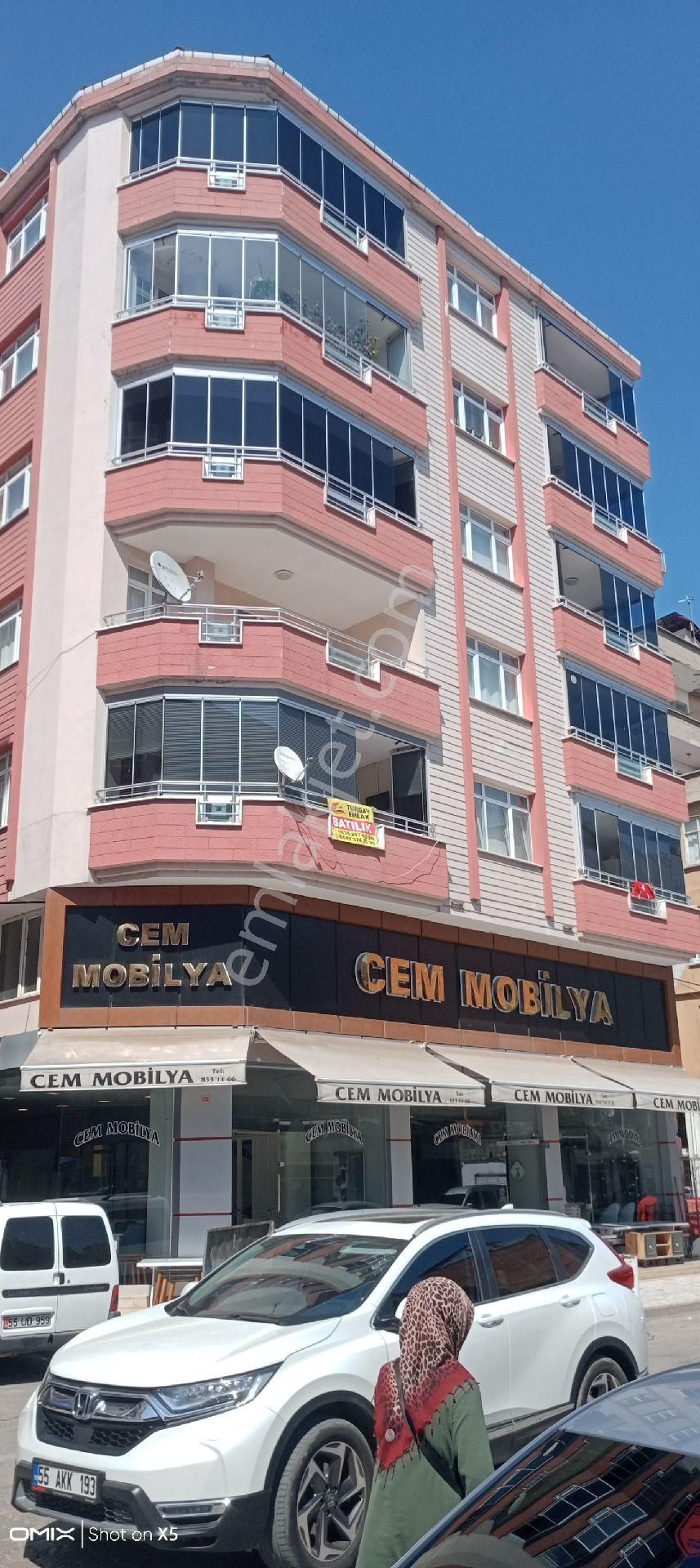 Çarşamba Orta Satılık Daire CEMİL ŞENSOY CAD. (TERME CAD. )   SATILIK DAİRE .DOĞALGAZLI ASANSÖRLÜ   