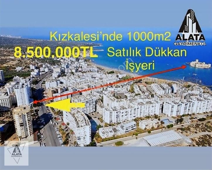 Erdemli Kızkalesi Satılık Plaza Katı Kızkalesinde 1000m2 NET KULLANIM Alanına Sahip Dükkan