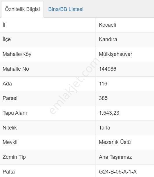 Mülküşehsuvar'da Yatırıma Uygun 1543 M2 Tarla 900.000.- Tl - Görsel 4
