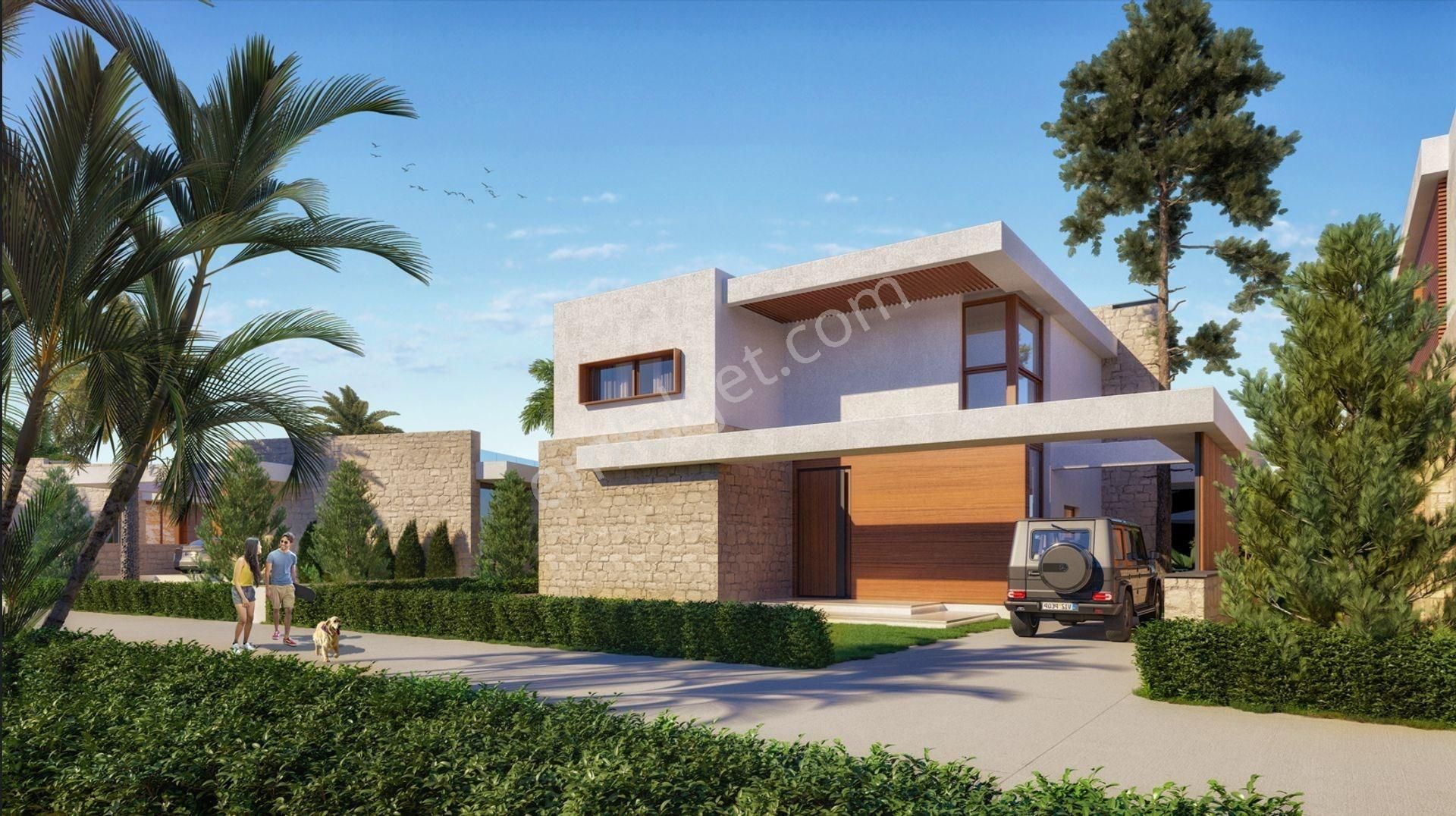 Girne Aşağı Girne Satılık Villa Kıbrıs Esentepe'de Heavens Hıll Vıllages Satılık 4+1 Villa