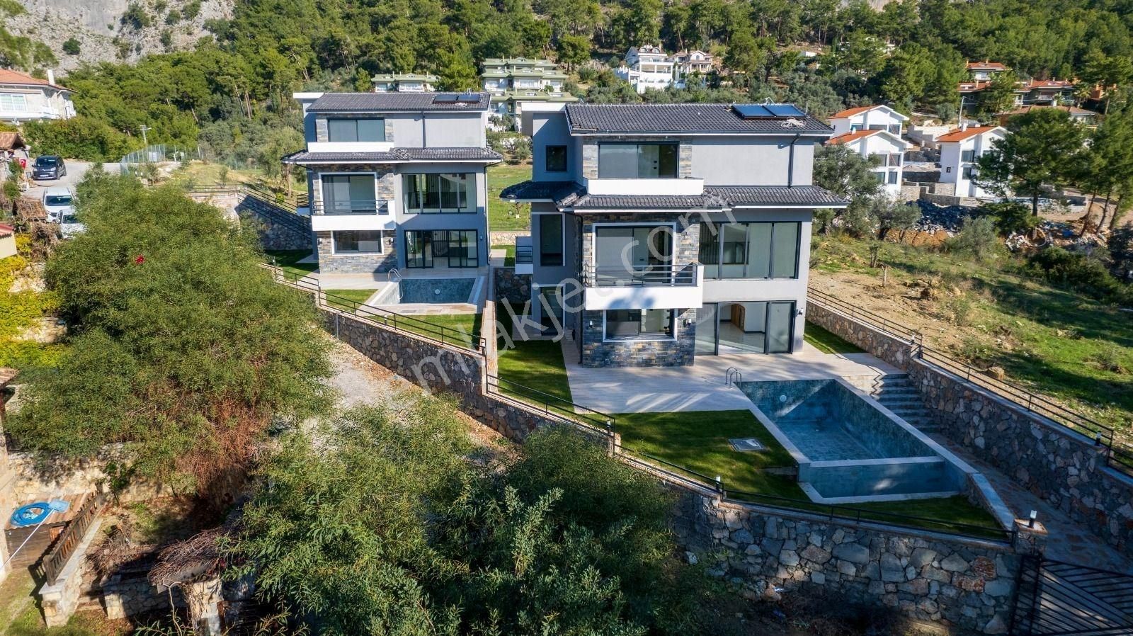 Fethiye Göcek Satılık Villa FETHİYE GÖCEK'TE 5+1 HAVUZLU KÖRFEZ MANZARALI SATILIK AKILLI VİLLA