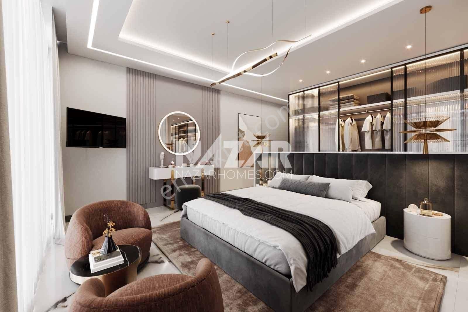 Kestel Yaylalı’da Kale Ve Deniz Manzaralı 4+1 Lüks Villa - Eşsiz Yaşam Fırsatı! - Görsel 22