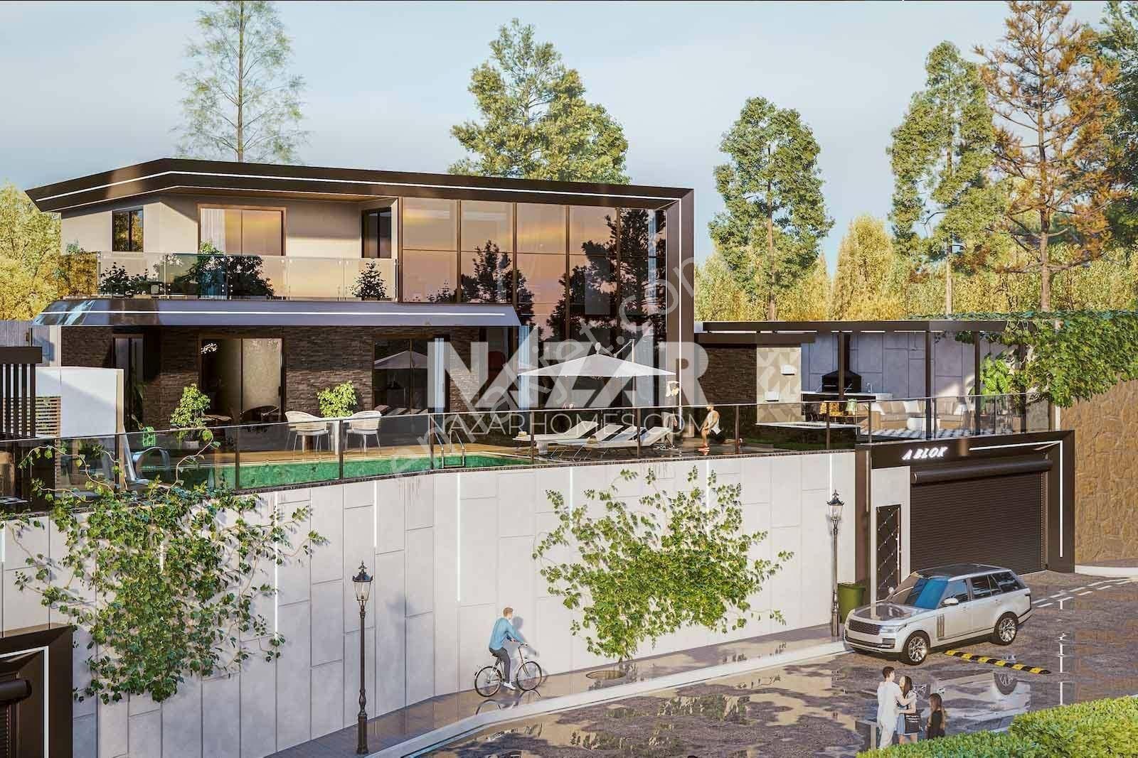 Kestel Yaylalı’da Kale Ve Deniz Manzaralı 4+1 Lüks Villa - Eşsiz Yaşam Fırsatı! - Görsel 8