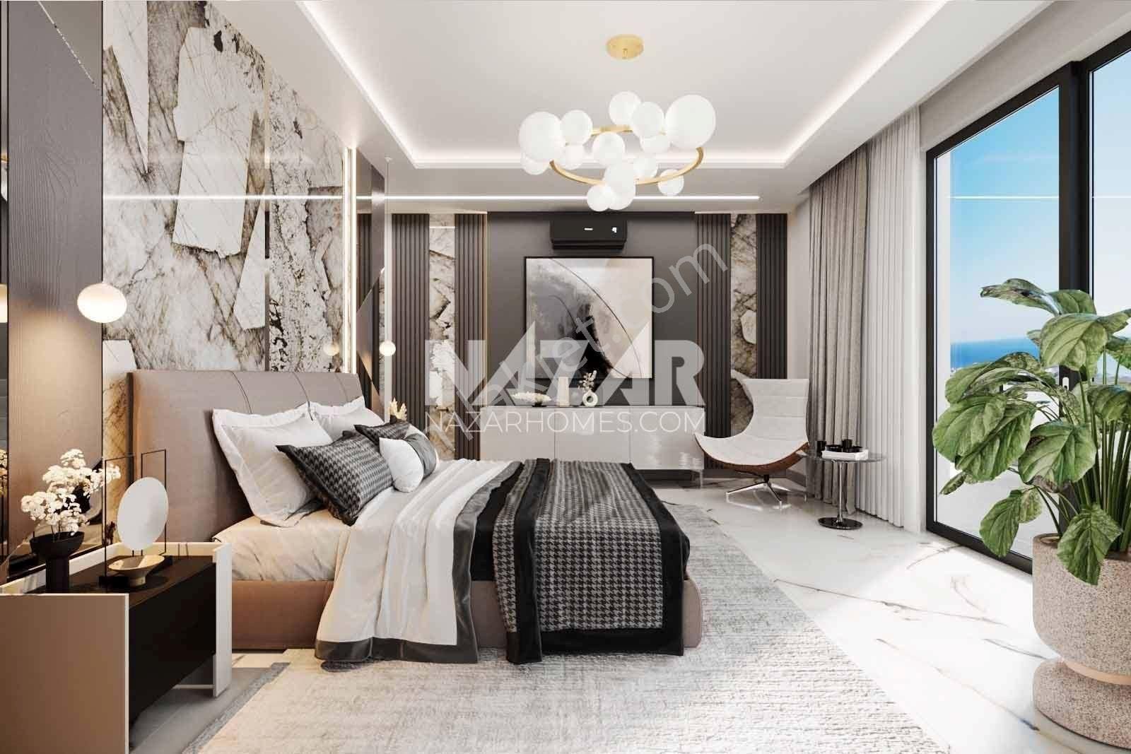 Kestel Yaylalı’da Kale Ve Deniz Manzaralı 4+1 Lüks Villa - Eşsiz Yaşam Fırsatı! - Görsel 17