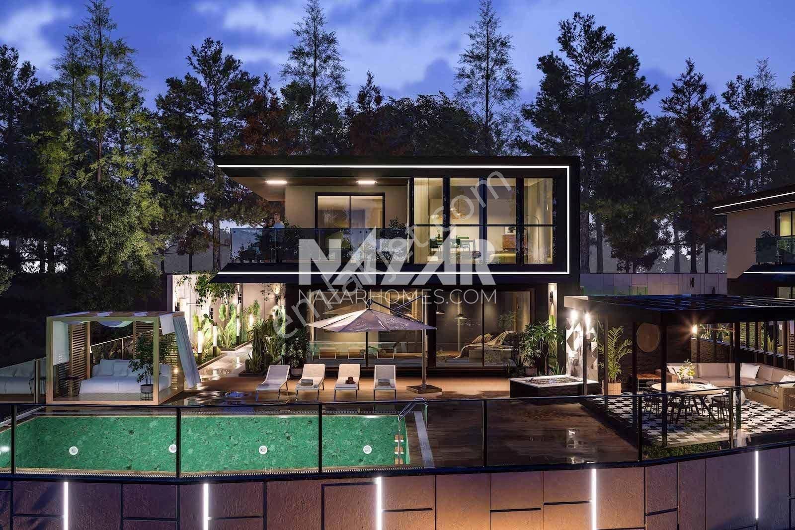 Kestel Yaylalı'da Kale Ve Deniz Manzaralı Lüks Villa - Görsel 5