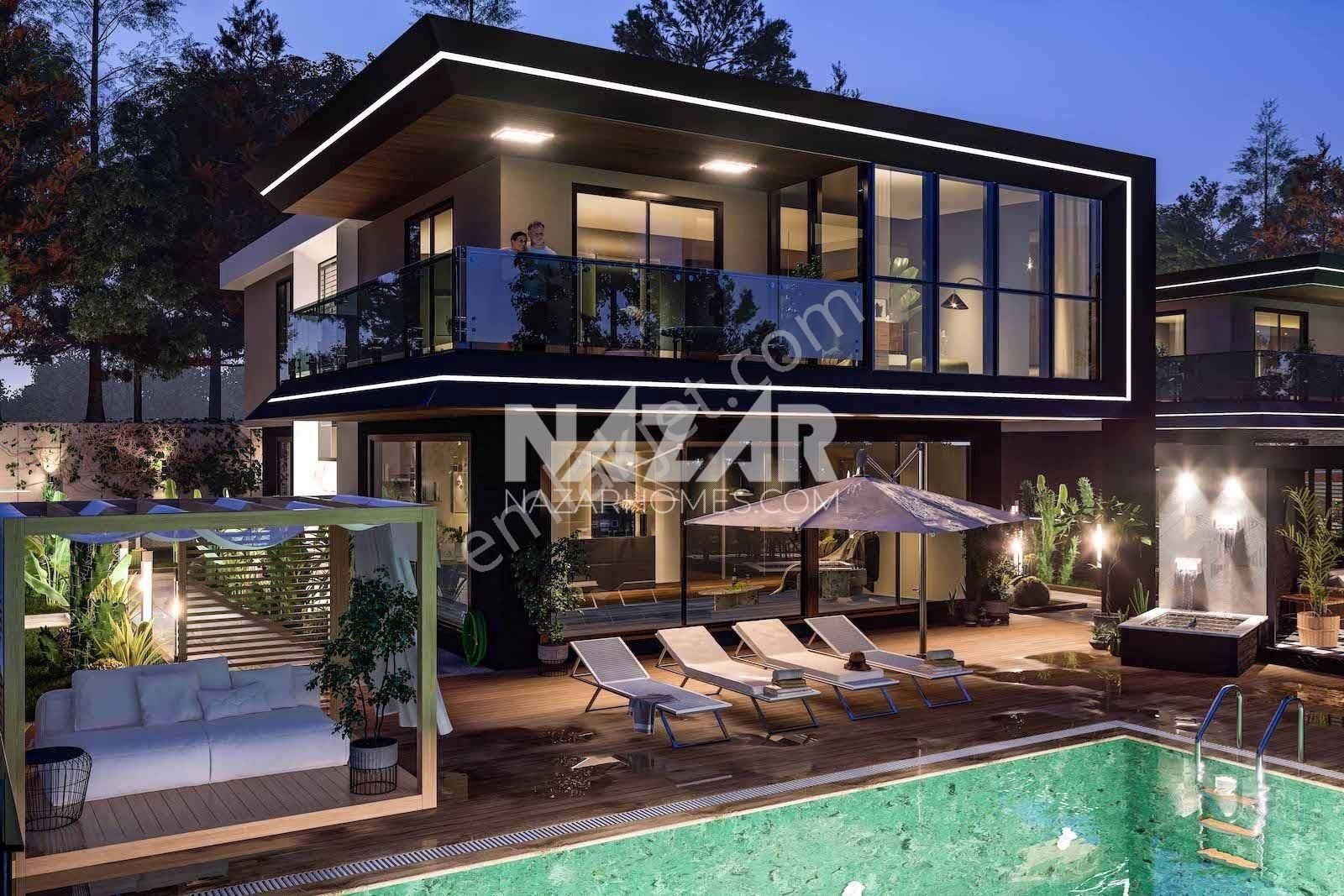 Kestel Yaylalı'da Kale Ve Deniz Manzaralı Lüks Villa - Görsel 2