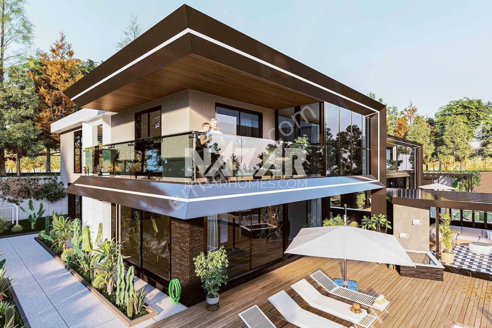 Kestel Yaylalı'da Kale Ve Deniz Manzaralı Lüks Villa - Görsel 3