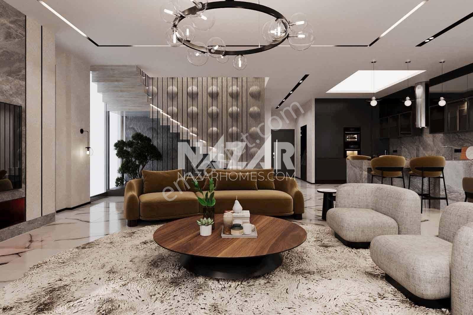 Kestel Yaylalı'da Kale Ve Deniz Manzaralı Lüks Villa - Görsel 23