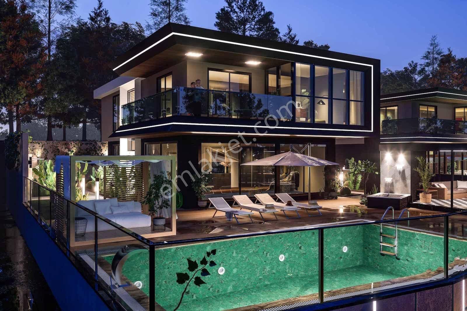 Kestel Yaylalı'da Kale Ve Deniz Manzaralı Lüks Villa - Görsel 30