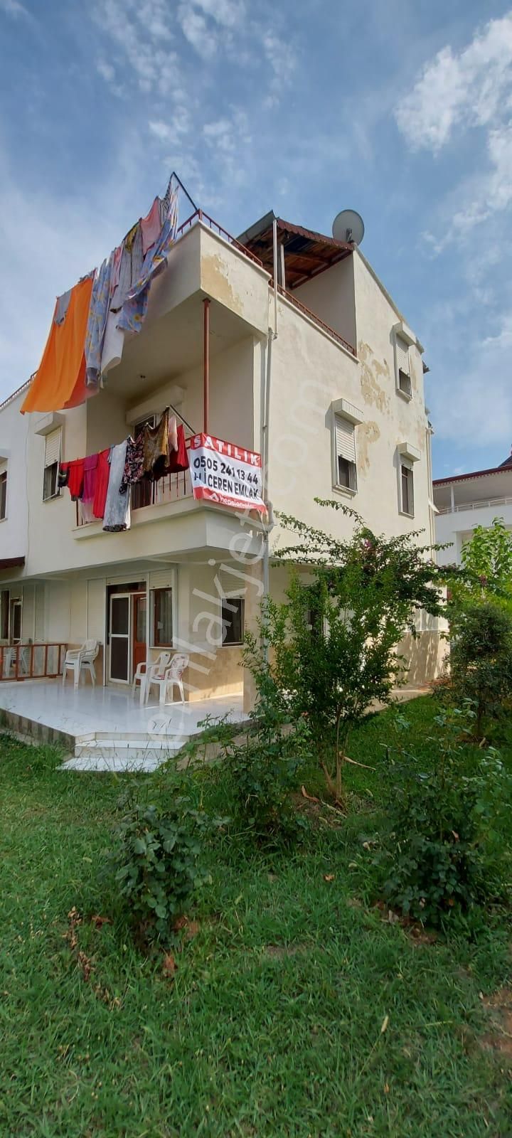 Mersin Bozyazı Tekmen Mah. Mavi Deniz Sitesinde 3+1 Tripleks Villa - Görsel 11
