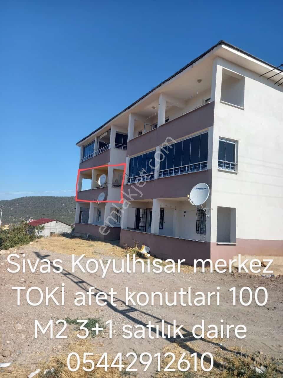 Koyulhisar Tuğladağı Satılık Daire SAHİBİNDEN SATİLİK DAİRE 