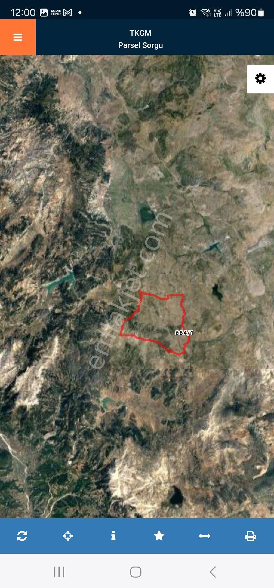 Seo Dan Yayla Karaculhada Satılık Yola Cepheli Tarla - Görsel 2
