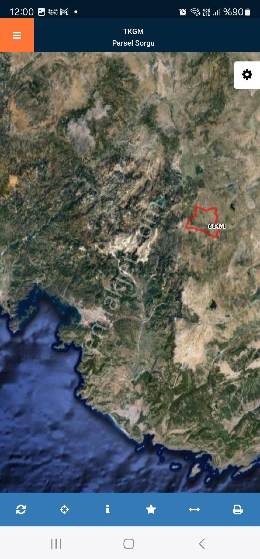 Seydikemer Yayla Karaçulha Satılık Muhtelif Arsa Seo Dan Yayla Karaculhada Satılık Yola Cepheli Tarla