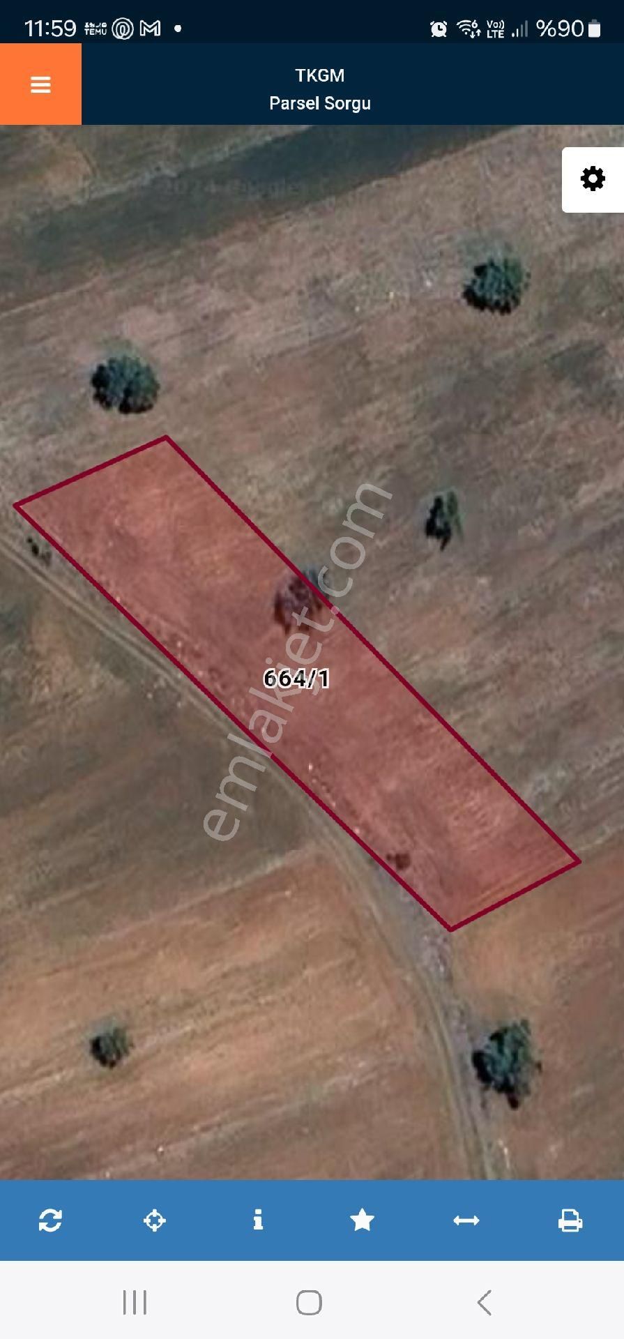 Seo Dan Yayla Karaculhada Satılık Yola Cepheli Tarla - Görsel 6