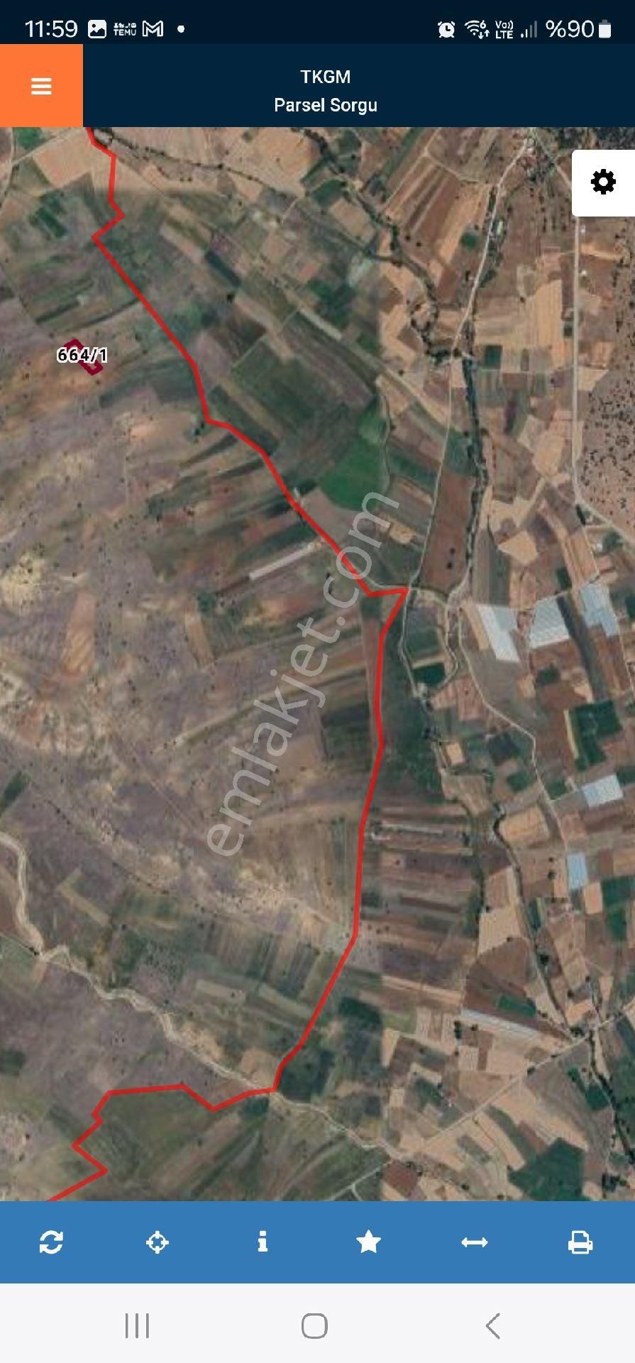 Seo Dan Yayla Karaculhada Satılık Yola Cepheli Tarla - Görsel 5