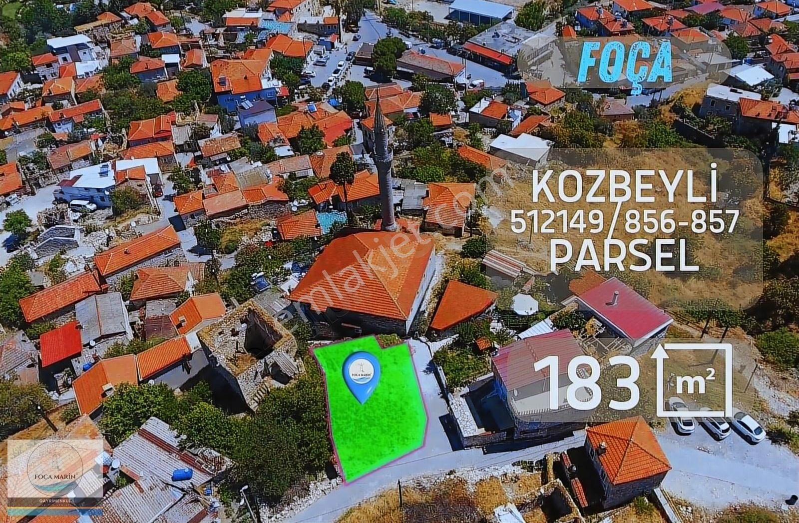 Foça Kozbeyli Satılık Konut İmarlı Kozbeylide Köy İçinde 183 M2 Fırsat Arsa